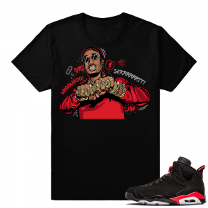 Infrared 6s | Huncho Drip | Black shirt