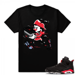 Infrared 6s Black | Double Up | Black shirt