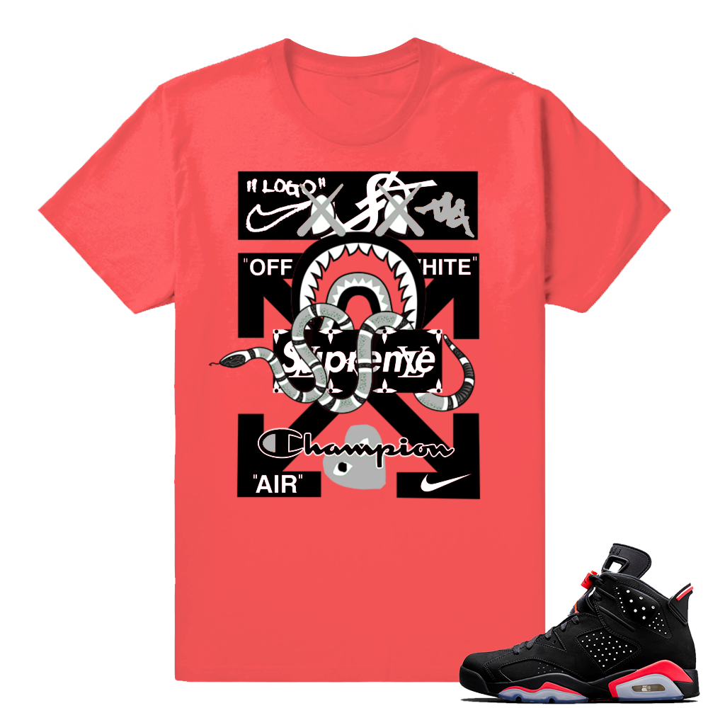 Infrared 6s Black | Designer Mashup | Infrared shirt