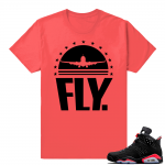 Infrared 6s Black | FLY | Infrared shirt