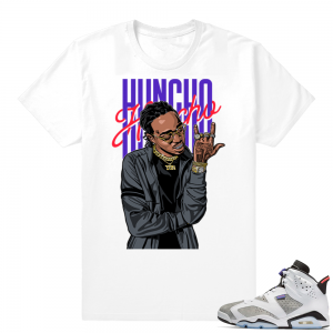 Jordan 6 Flint | Huncho Flex | White Shirt