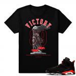 Infrared 6s Black | Victory | Black shirt