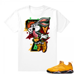 Jordan 7 low taxi t-shirts | Air Bunny | White Shirt