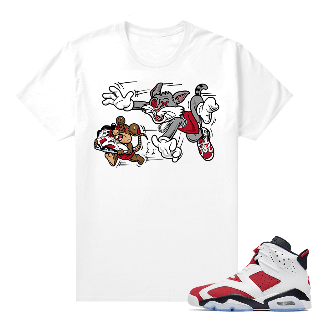 Jordan Carmine Shirt Match White Finesse