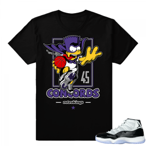 Jordan Concord 11s shirts | Bartman Concords | Black shirt