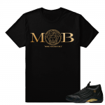 Match Air Jordan 14 DMP | MOB | Black T shirt