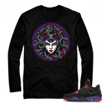 Jordan Raptors Long Sleeve Shirt | Medusa 4s | Black Long Sleeve shirt