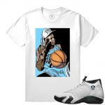 Match Jordan 14 Oxidized | 3 Peat | White T shirt