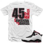 Double Nickel 10s matching shirts | 'New 23' sneaker tees shirt White