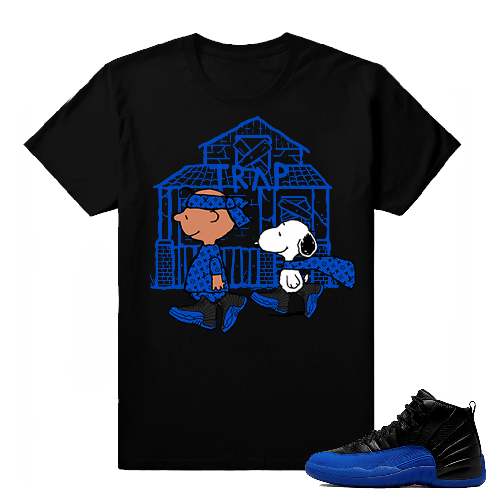 Game Royal 12s | Snoopy Trap House | Black shirt