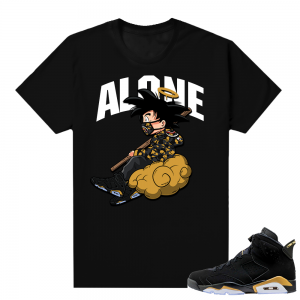 DMP 6s shirt black - Alone