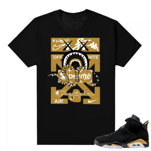 DMP 6s shirt black - Designer Mashup