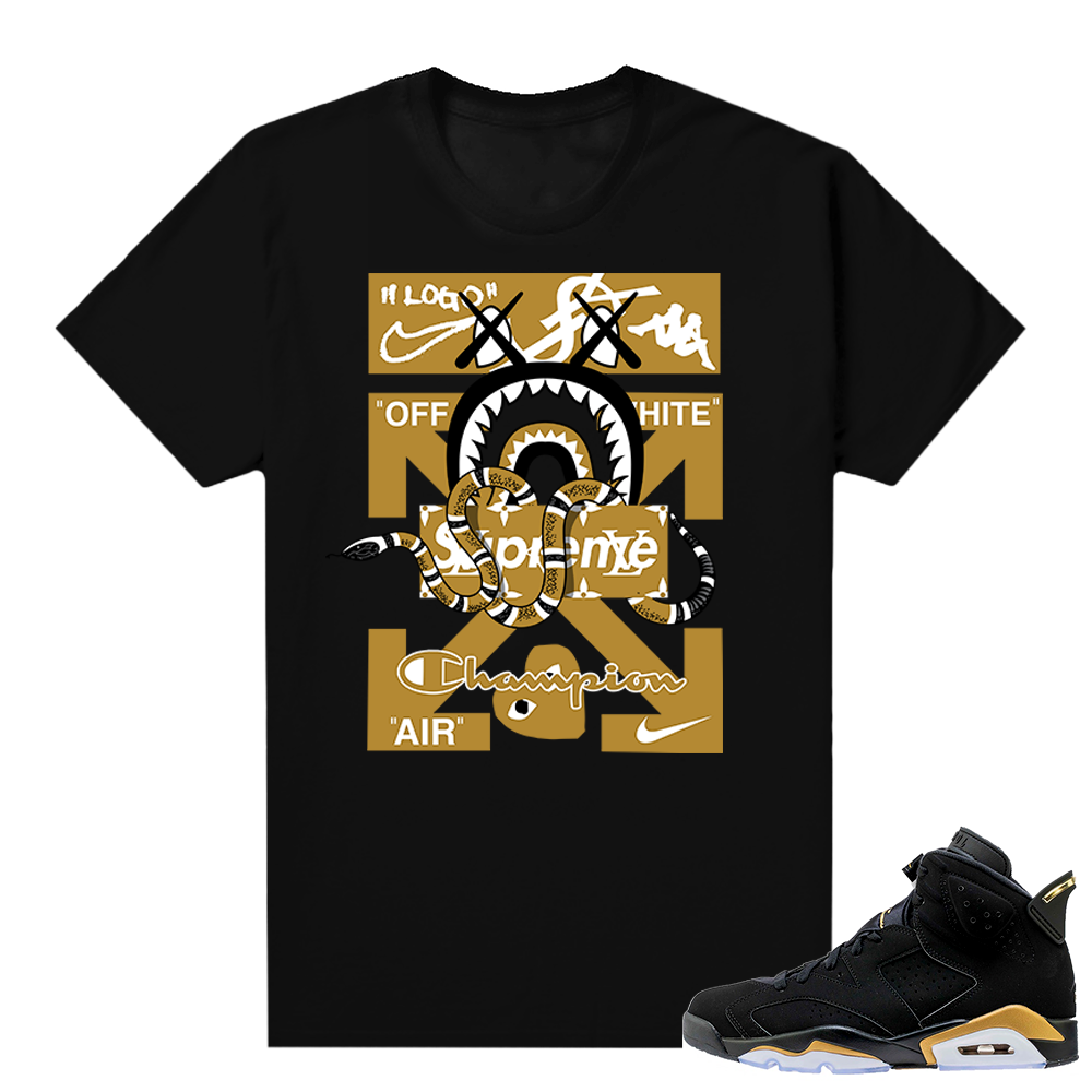 DMP 6s shirt black - Designer Mashup