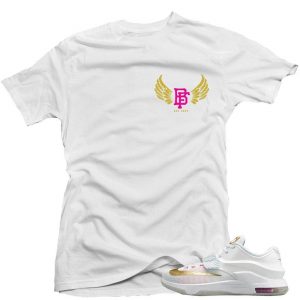 KD 7 Aunt Pearl matching sneaker tees shirts |Wingin' sneaker Tee White | Streetwear Online