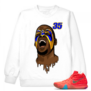 Kevin Durant Golden State Warriors | Ultimate Warrior | White Crewneck Sweatshirt