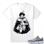 KOD J Cole art shirt match Cool Grey 11  White tee