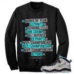 Jordan 10 Lady Liberty Matching Sneaker Tees Shirts|Beyond Sneaker Tees Shirt in BLACK CREWNECK