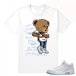 Keke Do you Love Me shirt  In my Feelings Bear V2  White tee