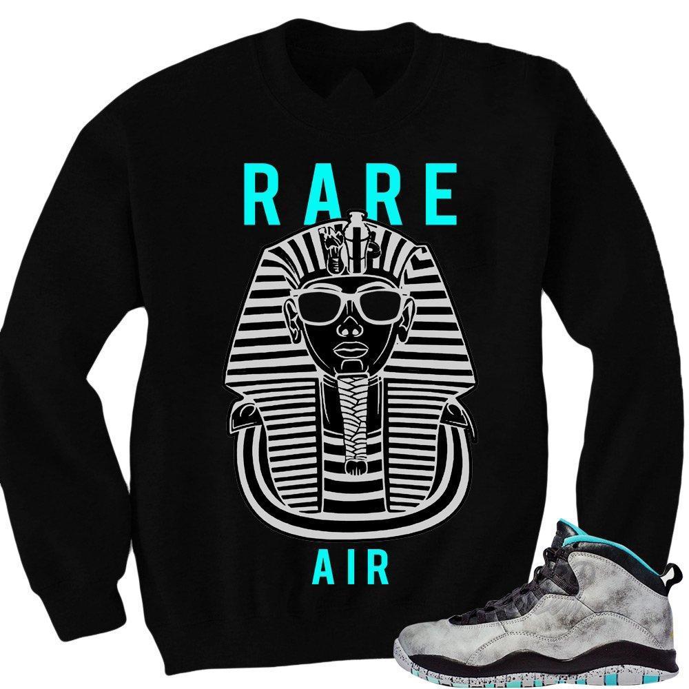 Lady Liberty 10s matching sneaker tees shirts |Pharaoh Crewneck Black| Streetwear Online