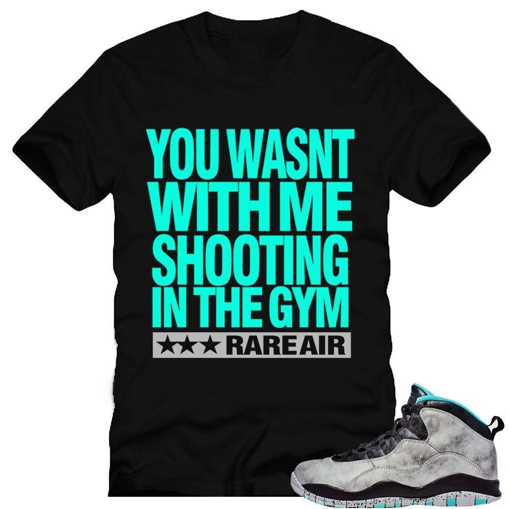 Lady Liberty 10s matching sneaker tees shirts |Shooting Sneaker Tee Black| Streetwear Online