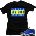 Laney 14 Lows Jordan Sneakers | Match 'Explicit Sneakers' Shirt | Black Tee