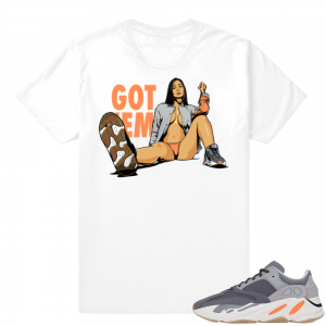 Magnet Yeezy 700 | Got EM | White shirt