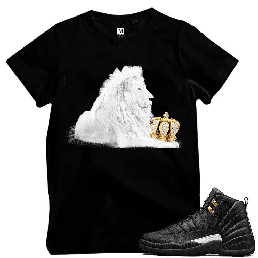 Match Air Jordan 12 The Master | 'Watch The Throne' | Black T shirt