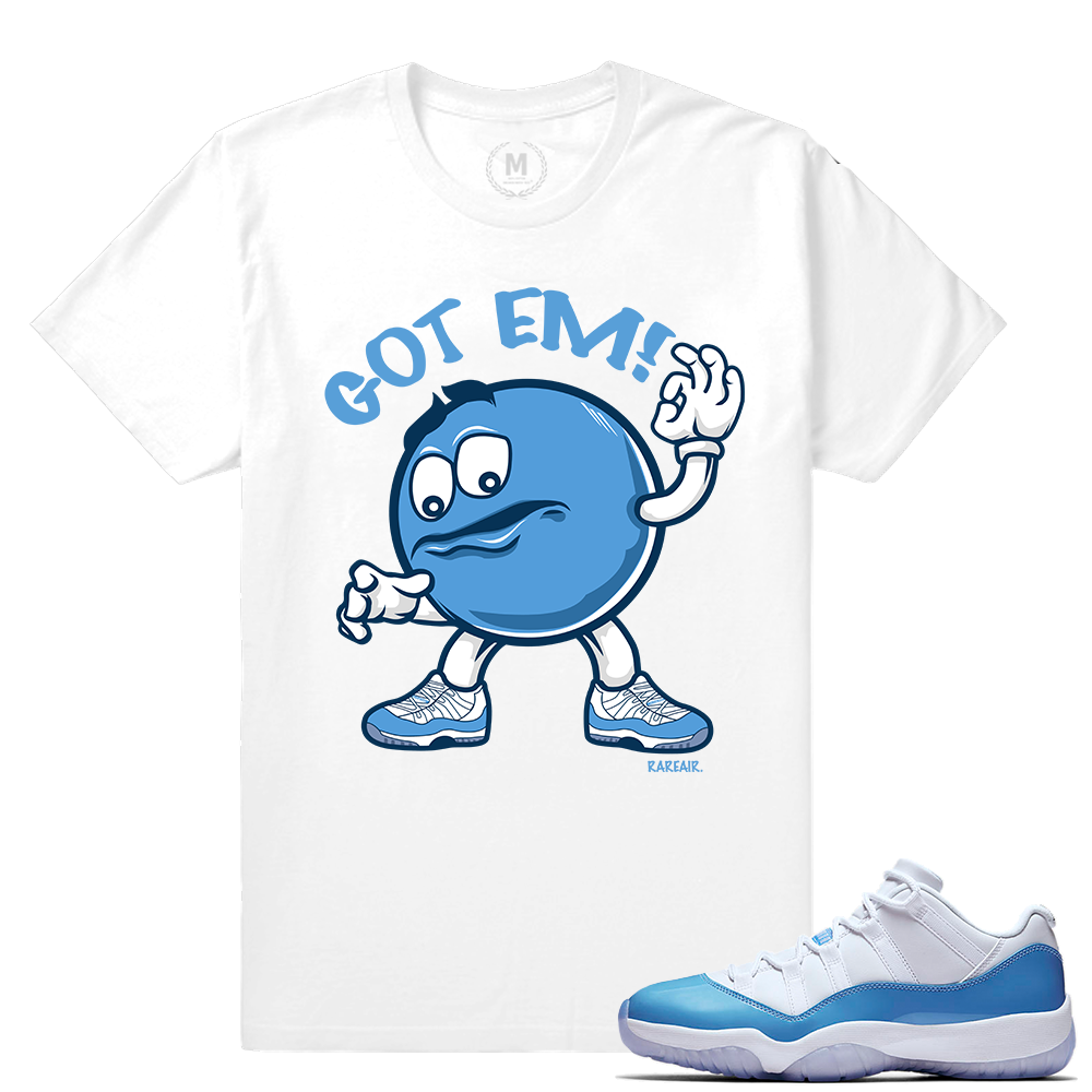 Match Jordan 11 UNC lows | Got EM | White T shirt