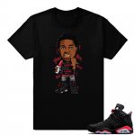 Infrared 6s shirts | Kodak Black Glee | Black shirt