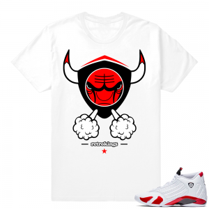 Candy Cane 14s | Angry Bull XIV | White Shirt