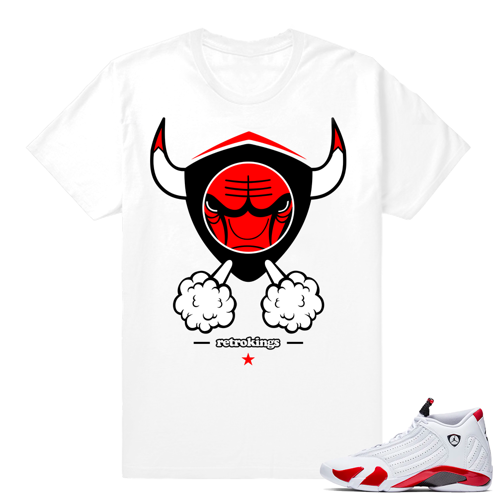 Candy Cane 14s | Angry Bull XIV | White Shirt