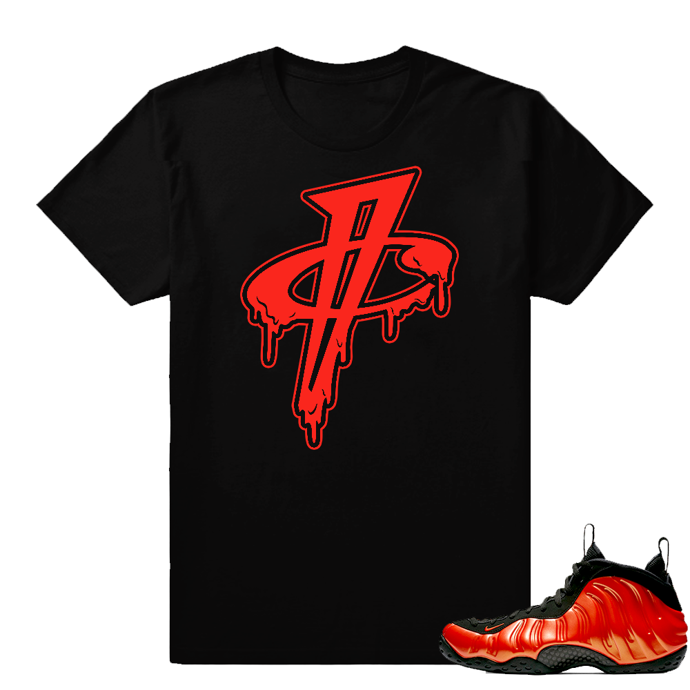 Match Habanero Foamposites | Penny Drip | Black shirt