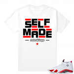 Candy Cane 14s | Self Made | White Shirt