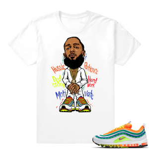 Air Max 97 London Summer of Love | Nipsey Hussle | White Shirt