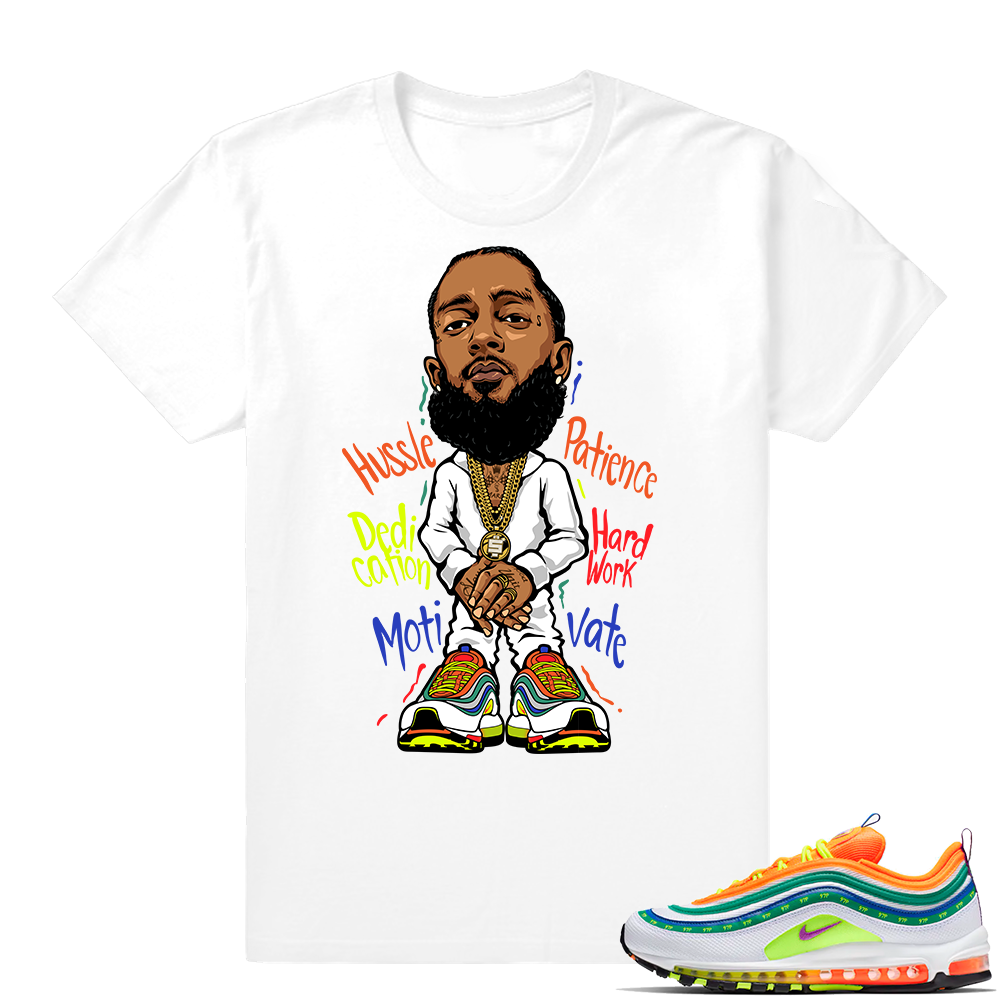 Air Max 97 London Summer of Love | Nipsey Hussle | White Shirt