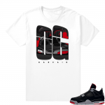 Jordan 4 Bred | OG | White Shirt