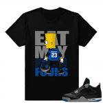 Air Jordan 4 Alternate Motorsport | Eat My Fours | Black T shirt