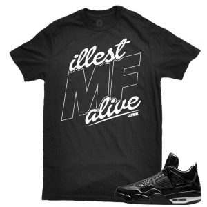 Jordan 11Lab4 shirts to match 'illest' Black Shirt