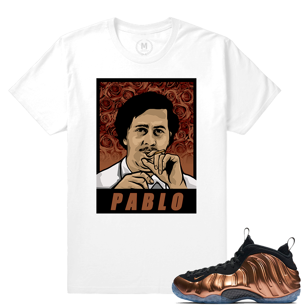 Match Copper Foams | I feel Like Pablo | White T shirt