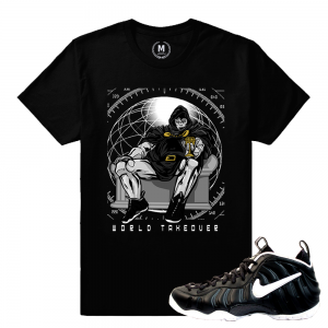 Match Dr Doom Foams | World Take Over | Black T shirt