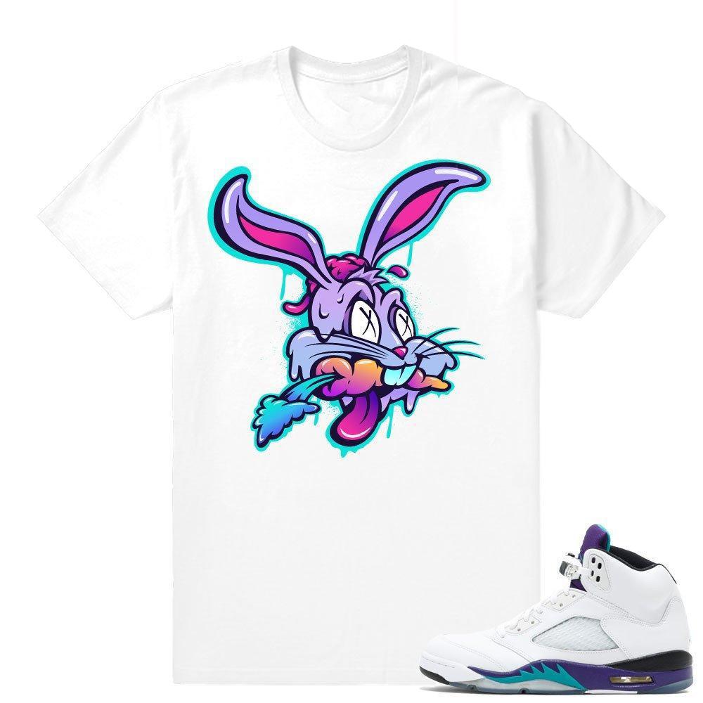 Match Grape 5s 2018 | Trippy Bugs | White shirt