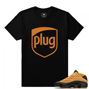 Match Air Jordan 13 Chutney | The PLUG | Black T shirt