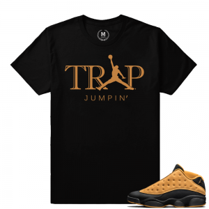 Match Air Jordan 13 Chutney | Trap Jumpin | Black T shirt