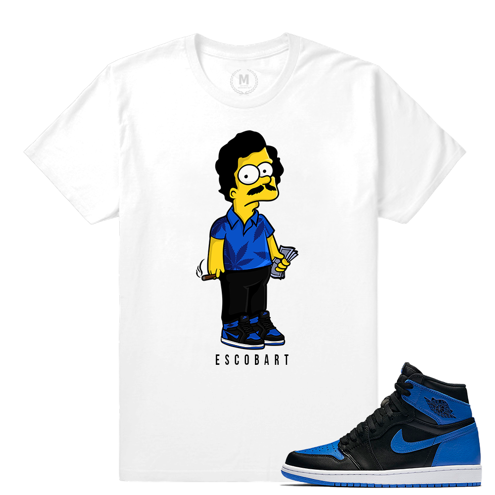 Match Jordan 1 Royal OG | EscoBart OG 1s | White T shirt