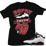 Double Nickel 10s Shirts matching Sneaker Tees Collection |45 sneaker Tees shirt Black | Streetwear Online