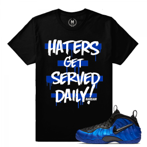 Match Hyper Cobalt Ben Gordon Foams | Haters Served | Black T shirt