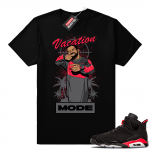 Black Infrared 6s | Vacation Mode | Black shirt