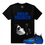 Match Hyper Cobalt Ben Gordon Foams | Dead Presidents | Black T shirt