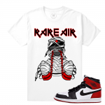 Match Jordan 1 Black Toe | Slave to the Shoe Game | White T shirt