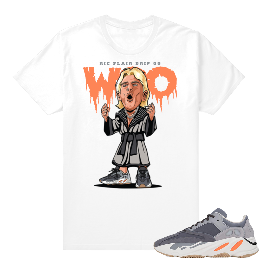 Magnet Yeezy 700 | Ric Flair Drip | White shirt